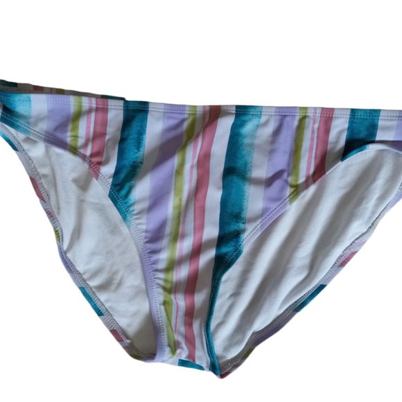 SANDFLOWER Bandeau Bikini Set High Waisted Swimsuit Women's Size L & XL - Picture 6 of 16